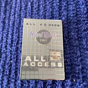 Vintage Hard Rock Cafe 2002 All Access Pin